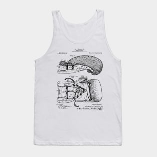 Vintage MMA Boxing Glove Patent 1914 Tank Top